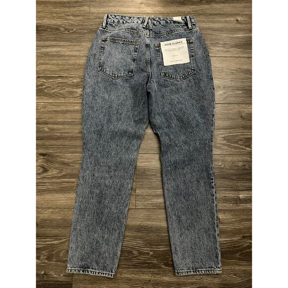 Good American Skinnyish Fit High Rise Jeans size 6/28 - Picture 8 of 10